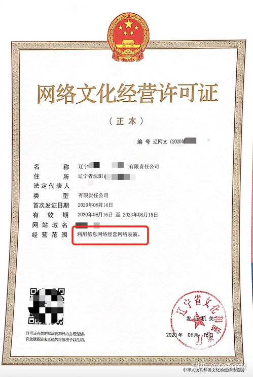 网络文化经营许可证办理全攻略 流程、条件与注意事项